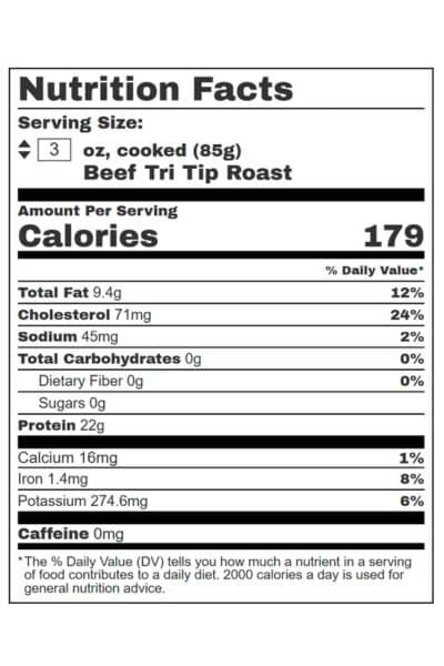 Tri Tip Roast