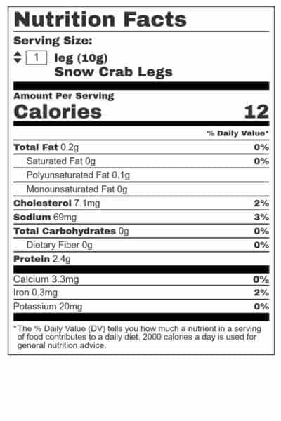 Snow Crab