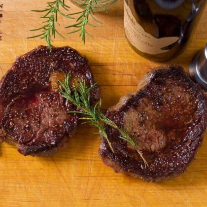 Ribeye Steaks - Australian Grass-Fed Angus Pure (10 - 12oz. Steaks)
