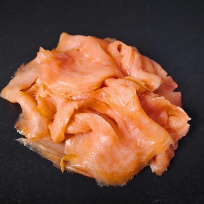 Certified EU Organic Smoked Scottish Salmon – Whole Side – Sliced – (2.75-3.5lbs)