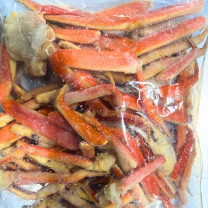 Snow Crab Broken Pieces (Legs, Chunks) - 3lb. Pkgs.