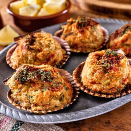 Gourmet Stuffed Scallops - 12-6oz. Stuffed Scallops